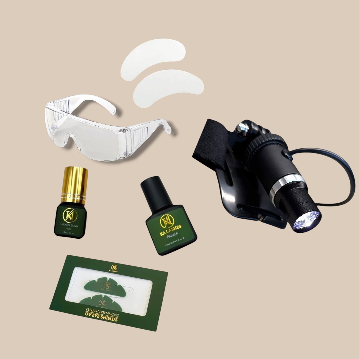 STARTSÆT! KA Lashes™ UV Light System Hovedlampe