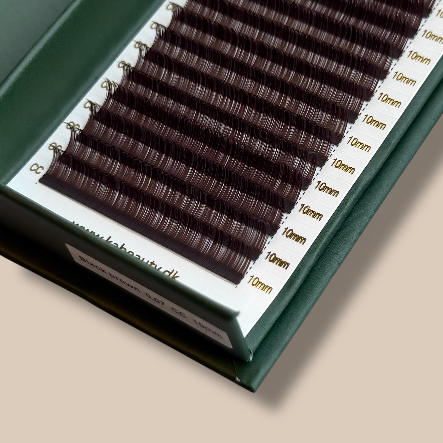 Black brown 0.07 Volume Lashes