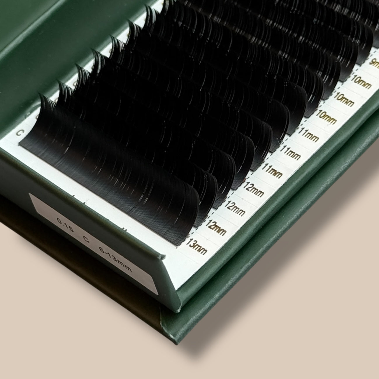 Black brown 0.15 Single Lashes