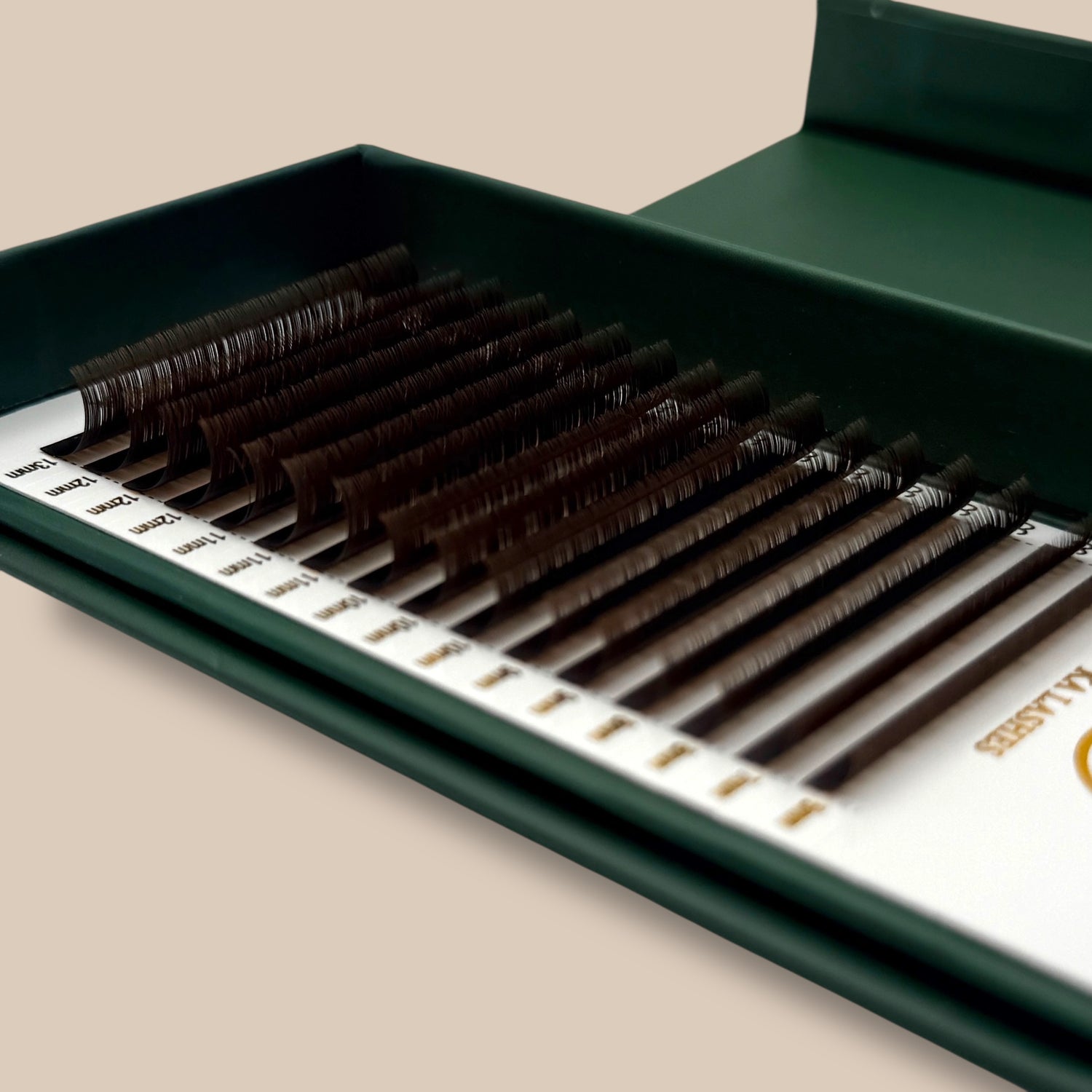 Black Flat Lashes 0.20